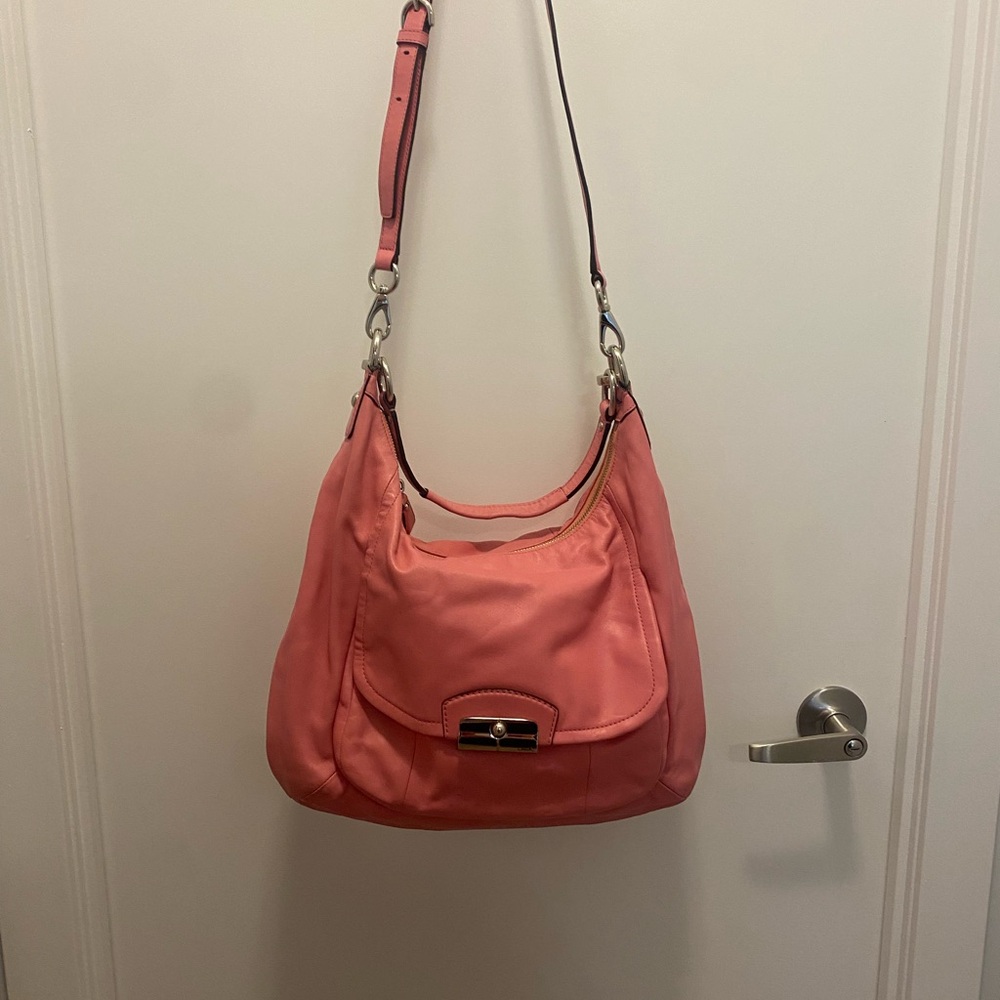 Coach Pink Shoulder Bag